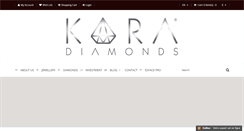 Desktop Screenshot of kara-diamonds.com